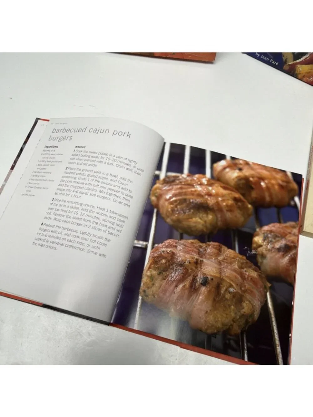 Lot of 4 BBQ Recipes Cookbooks Cooking W/Fire & Smoke, Most Loved BBQ & 2 More